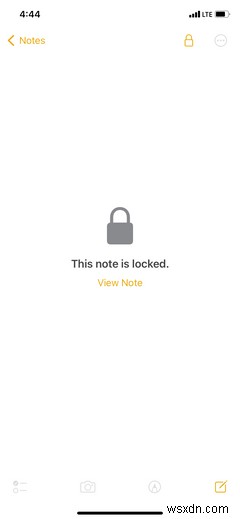 AppleNotesアプリでプライベートノートをロックする方法 