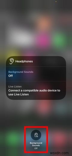 iOS15を使用して落ち着いた背景音を再生する方法 