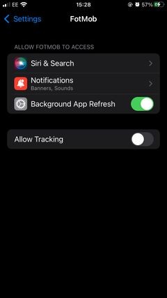 iPhoneで個々のアプリの追跡を停止する方法 