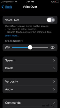 iPhoneの写真でVoiceOverの画像の説明を使用する方法 