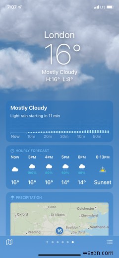 iOS15を使用してiPhoneでライブ気象警報を取得する方法 