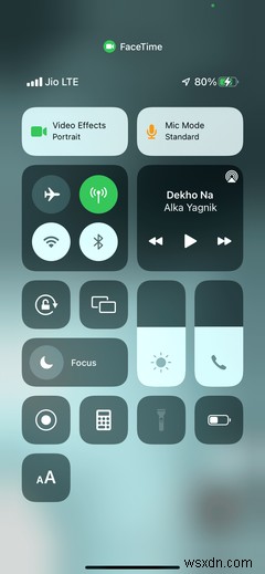 iOS15でFaceTime通話中にバックグラウンドノイズを除去する方法 