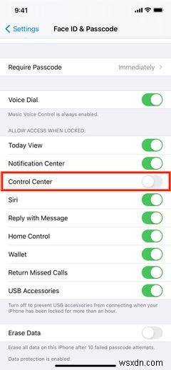 iPhoneでコントロールセンターを開き、使用し、カスタマイズする方法 