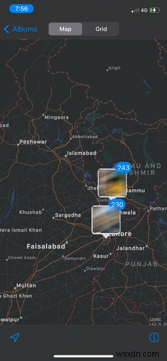 iPhoneで場所別に写真を検索する方法はこちら 