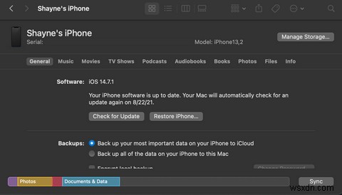 iPhoneで実行されているiOSのバージョンを確認する方法 