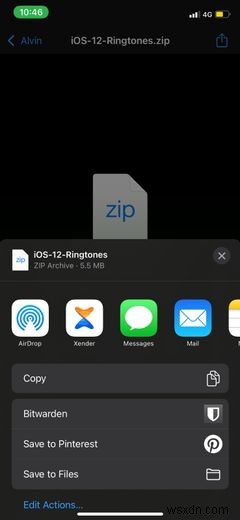 iPhoneとiPadでZIPファイルを開く方法 