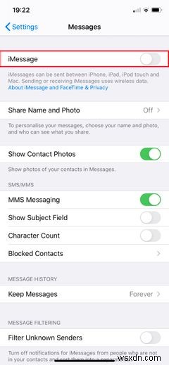 iPhoneで配信されないiMessageを修正する方法 