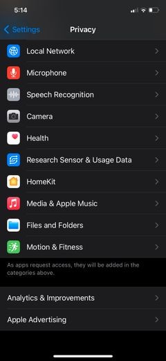 iOS14.5でアプリトラッキングの透明性を使用してアプリのトラッキングを停止する方法 