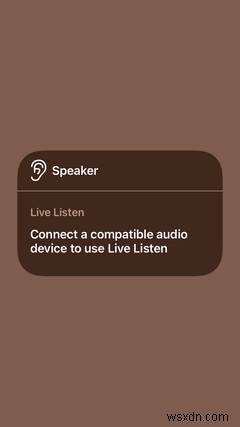 iPhoneでライブリッスンを使用して聴覚を向上させる方法 