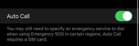 iPhoneで緊急SOS機能を使用する方法 
