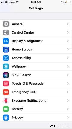 AssistiveTouchで仮想iPhoneホームボタンを使用する方法 