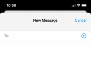 iMessageグループチャットを作成する方法 