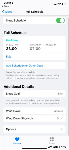 iPhoneで睡眠追跡機能を設定して使用する方法 