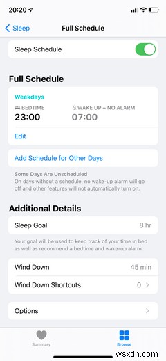 iPhoneで睡眠追跡機能を設定して使用する方法 