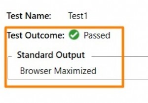 C＃でSelenium WebDriverを使用してブラウザウィンドウを全画面で開くにはどうすればよいですか？ 