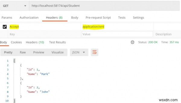 Asp.Net WebAPI C＃でMIMEタイプを指定するにはどうすればよいですか？ 