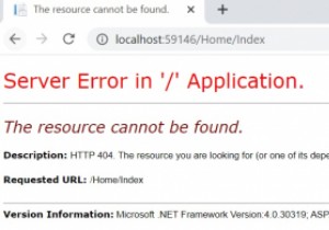 ASP.NET MVC（C#）でアクションメソッドに別名を指定するには？ActionName属性の使い方
