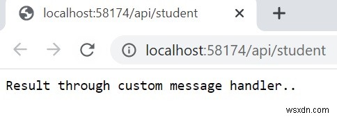 Asp.Net webAPI C＃のパイプラインにカスタムメッセージハンドラーを追加するにはどうすればよいですか？ 