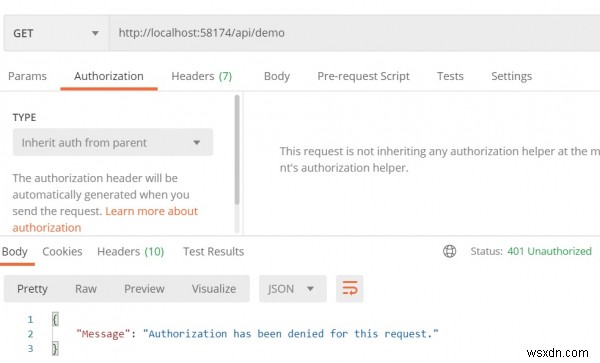 C＃Asp.Net webAPIでのAuthorizeAttributeの使用は何ですか？ 