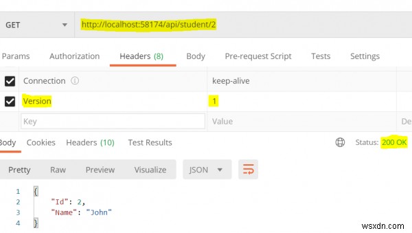 C＃ASP.NET WebAPIでacceptヘッダーを使用してバージョン管理を行う方法は？ 