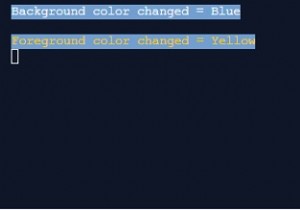 C＃コンソールでテキストの前景色を変更するにはどうすればよいですか？ 