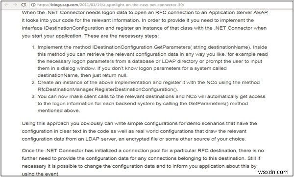 SAP.netコネクタ3.0にアップグレードすると、VisualStudio2008および2010で機能しません 