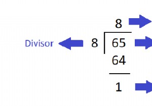 商と剰余を計算するJavaプログラム 