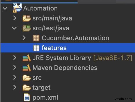 JavaでCucumberの機能ファイルを作成するにはどうすればよいですか？ 