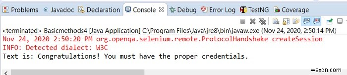 Javaを使用してSeleniumWebDriverで認証ポップアップを処理するにはどうすればよいですか？ 
