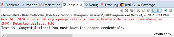 Javaを使用してSeleniumWebDriverで認証ポップアップを処理する方法は？ 