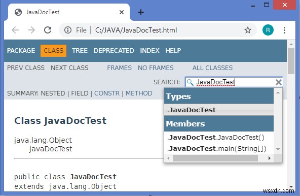 Java 9でHtml5準拠のJavadocを作成するにはどうすればよいですか？ 