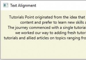 JavaFXでテキストの配置を調整するにはどうすればよいですか？ 