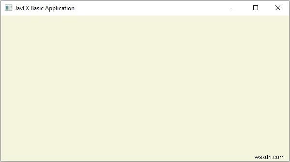 JavaFX Basicアプリケーションを作成するにはどうすればよいですか？ 