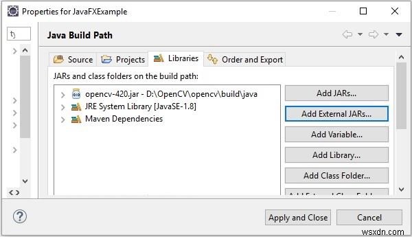 EclipseでOpenCVJavaをセットアップする方法は？ 