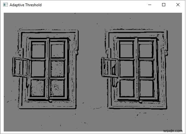 Javaの例を使用してOpenCV適応しきい値を説明する 