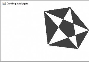 Javaを使用してOpenCVで塗りつぶされたポリゴンを描画するにはどうすればよいですか？ 