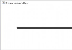 Javaを使用してOpenCVで矢印の線を描く方法は？ 
