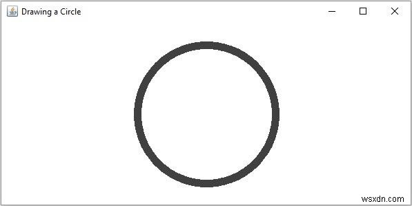 Javaを使用してOpenCVで円を描く方法は？ 