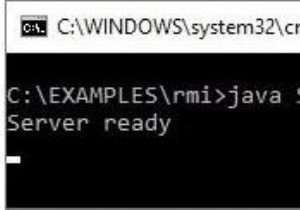 Javaでリモートメソッドを介してデータを送信する方法は？ 