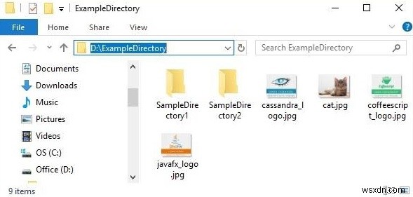 ディレクトリ内のすべてのファイルを再帰的に一覧表示するJavaプログラム 