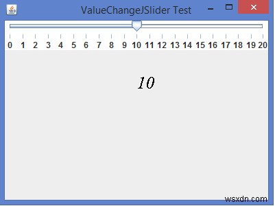 JavaでJSliderの値の変化を検出する方法は？ 
