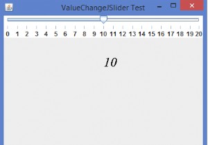 JavaでJSliderの値の変化を検出する方法は？ 