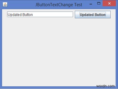 JavaでJButtonテキストを動的に変更するにはどうすればよいですか？ 