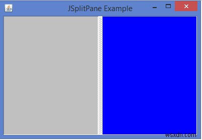 Javaで背景色をJSplitPaneに設定するにはどうすればよいですか？ 