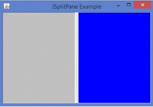 Javaで背景色をJSplitPaneに設定するにはどうすればよいですか？ 