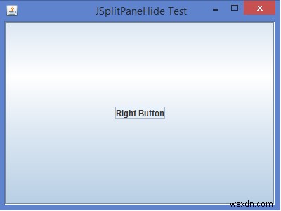 JSplitPaneの左右のペインをプログラムでJavaで非表示にするにはどうすればよいですか？ 