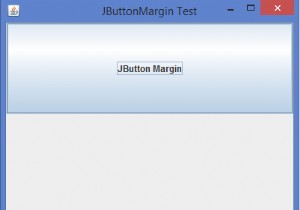 JavaでマージンをJButtonに設定するにはどうすればよいですか？ 