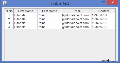 JavaでJTableの各列幅を変更するにはどうすればよいですか？ 