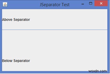 JavaでのJSeparatorクラスの重要性は何ですか？ 