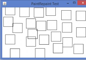 Javaのpaint（）メソッドとrepaint（）メソッドの違いは何ですか？ 